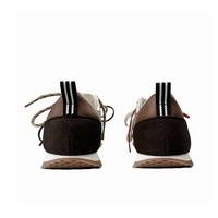 Khaki Sliver White - Adidas Samba Custom