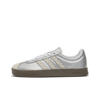 Sliver With Beige Lace - Adidas Samba Custom