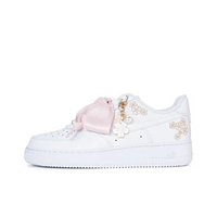Custom Air Force 1 White Pink Cherry Blossoms