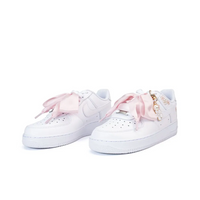 Custom Air Force 1 White Pink Cherry Blossoms