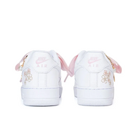 Custom Air Force 1 White Pink Cherry Blossoms