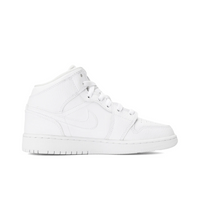 Custom Air Jordan 1 White Diamonds Swoosh