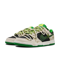 Custom Dunk Extra Lace Dark Green Ginkgo Biloba