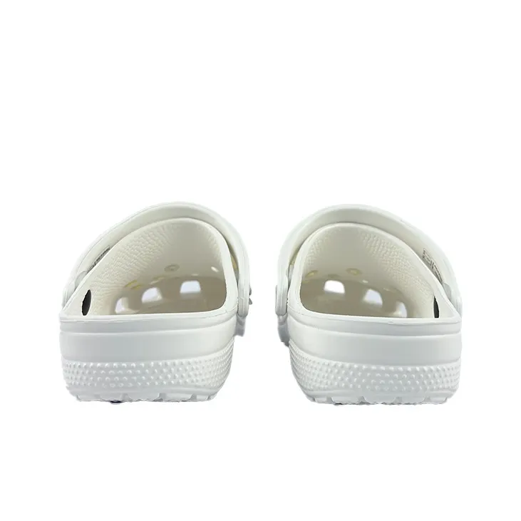 Custom Crocs White Pearls And Butterfly Decorations