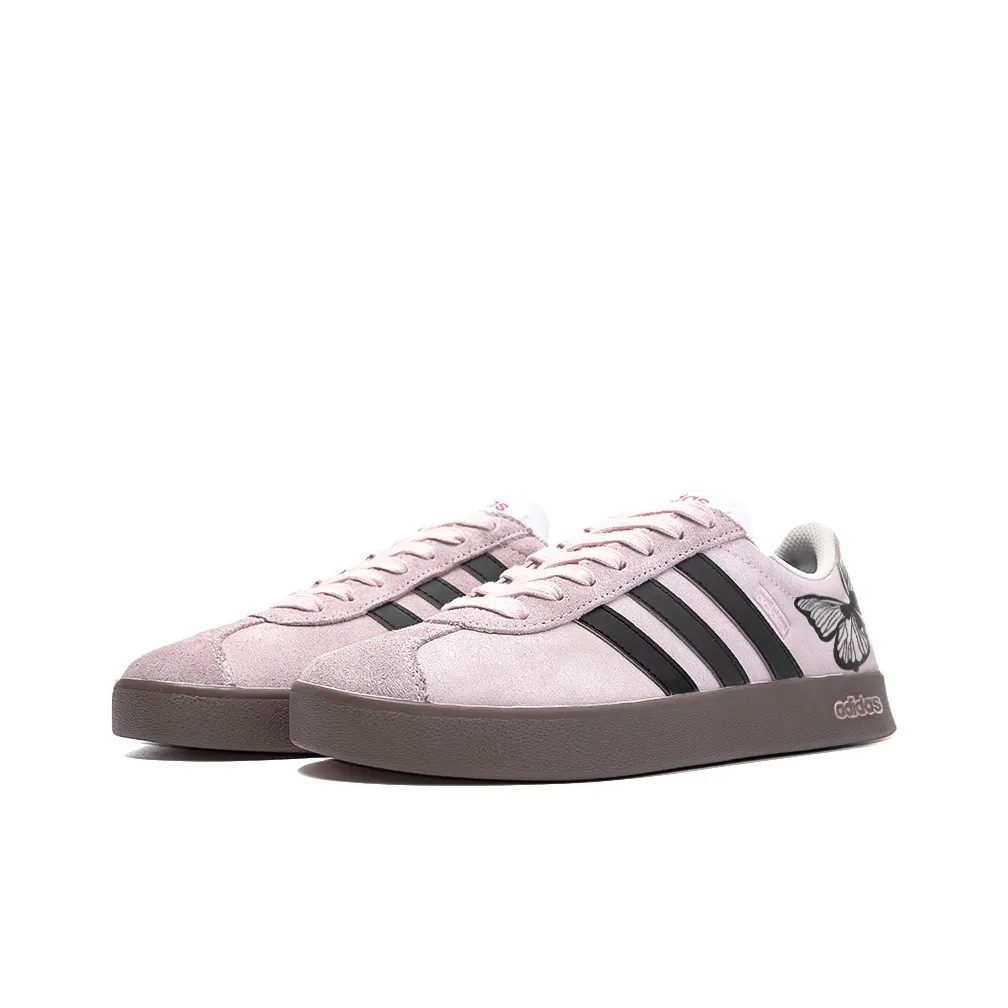 Light Purple Black Butterfly - Adidas Samba Custom