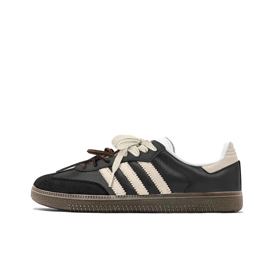 Grey Black Off White - Adidas Samba Custom