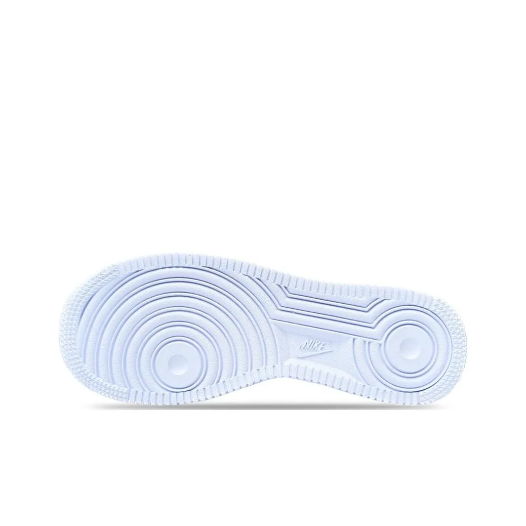 Custom Air Force 1 White Lace Flower Butterfly Pearls Wedding Shoes