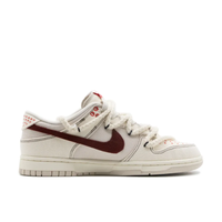 Custom Dunk Extra Lace Creamy White Simple Figure