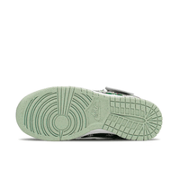 Custom Dunk Christmas Green Red White Snowflakes Christmas Tree Pendant